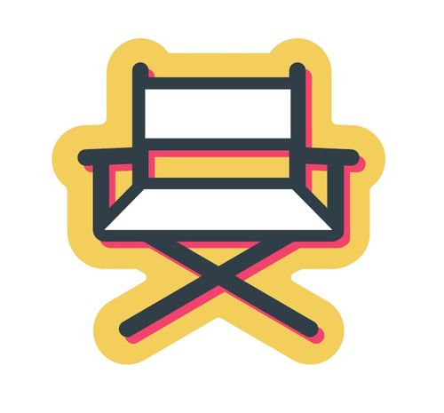 Individual Decal - Director's Chair image thumbnail
