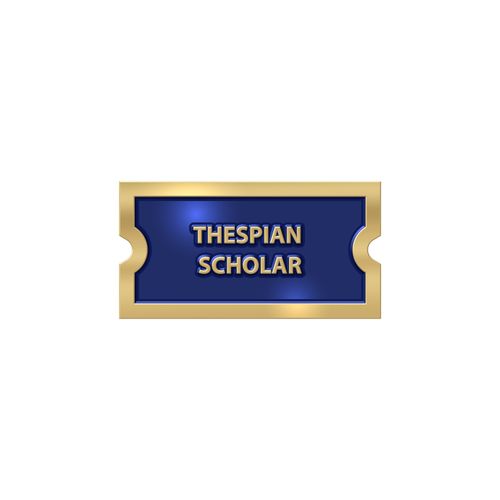 Thespian Scholar Pin image thumbnail