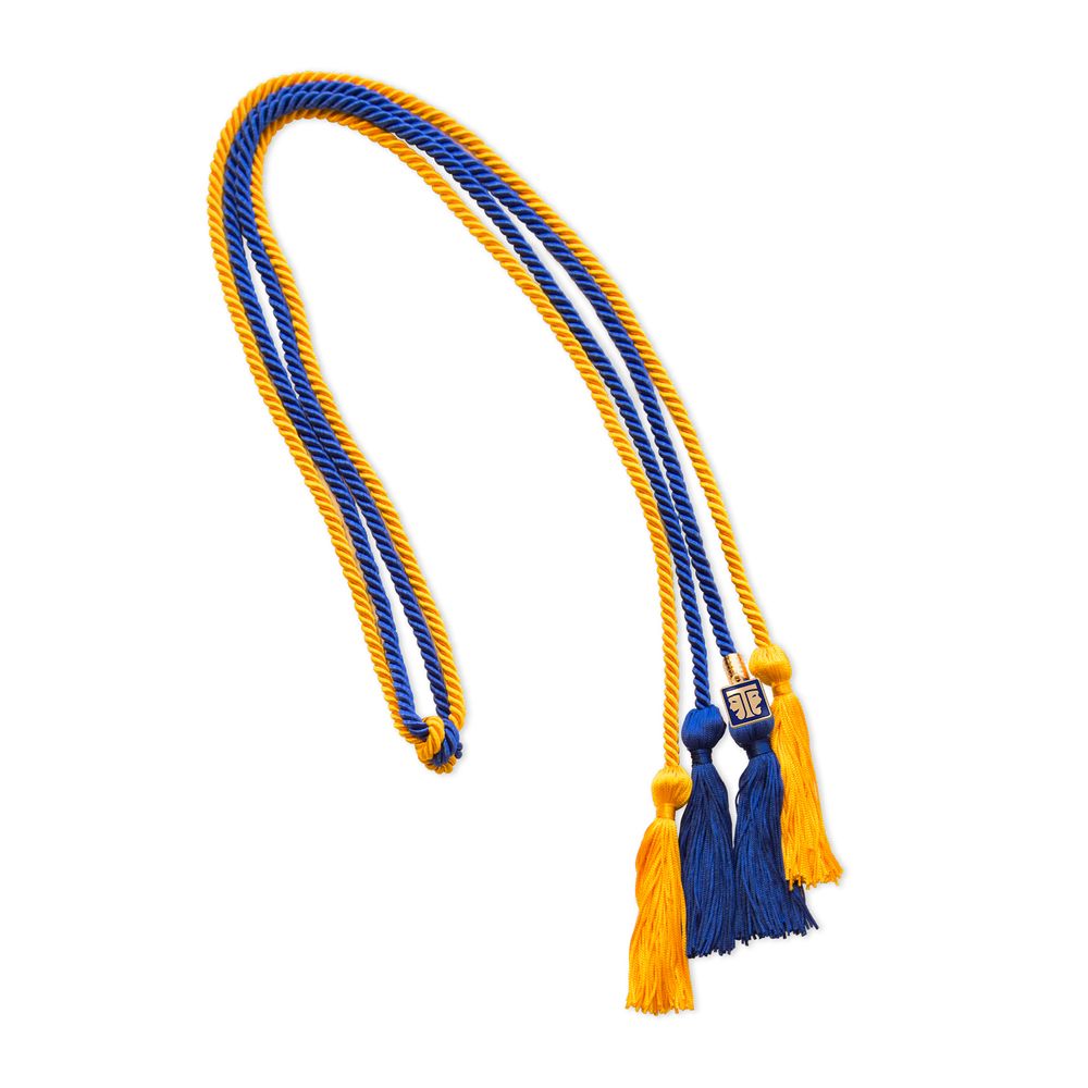 Honor Cords - BLUE/GOLD   primary image