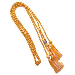 Image of Scholar Cords - WHITE/GOLD