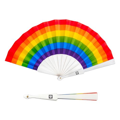 Pride Folding Hand Fan image thumbnail