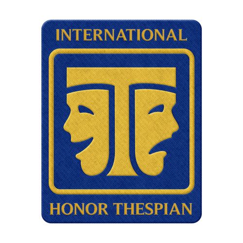 Intl. Honor Thespian Letter Patch image thumbnail