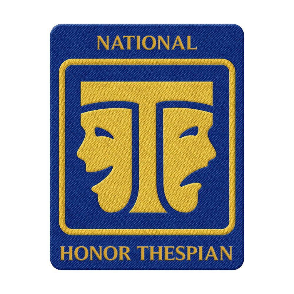ITS National Honor Thespian Letter Patch primary image