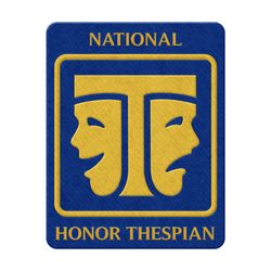Image of ITS National Honor Thespian Letter Patch