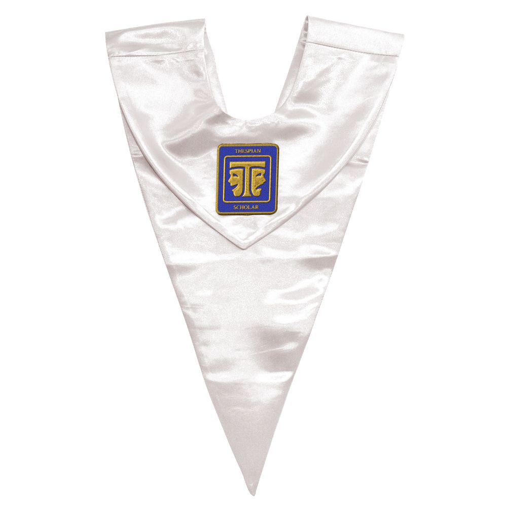 Thespian Scholar V-Neck Graduation Stole  primary image
