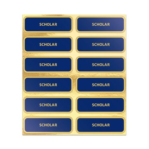 Scholar Stickers (Sheet of 12) image thumbnail