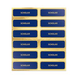 Image of Scholar Stickers (Sheet of 12)