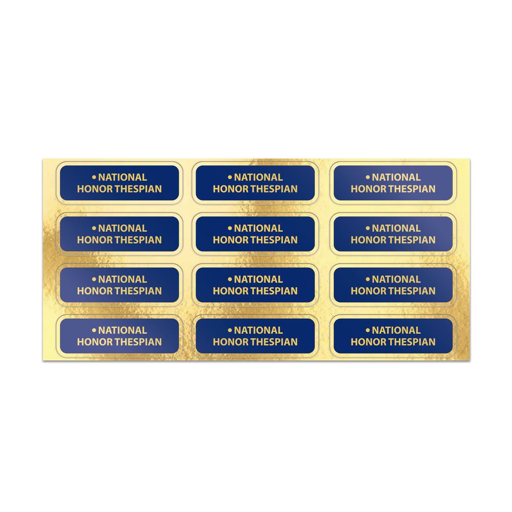 National Honor Thespian Bar (Sheet of 12) primary image