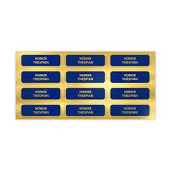 Image of Honor Thespian Bars (Sheet of 12)
