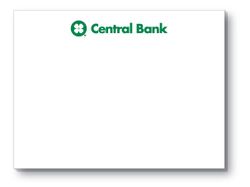 Image of 4" x 3" Adhesive Notepad - 25 Sheets