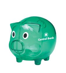 Image of Plastic Piggy Bank