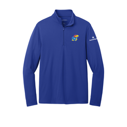 Image of KU Port Authority Micro-Mesh 1/4-Zip 