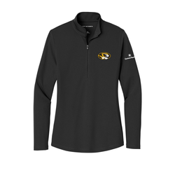 Image of MU Port Authority Ladies Micro-Mesh 1/4-Zip  