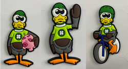 Image of Dollar Bill PVC Shoe Charms