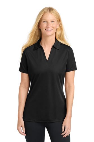 Sport-Tek Ladies PosiCharge Active Textured Polo image thumbnail