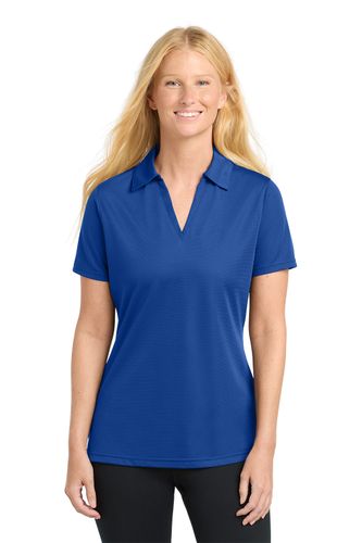 Sport-Tek Ladies PosiCharge Active Textured Polo image thumbnail