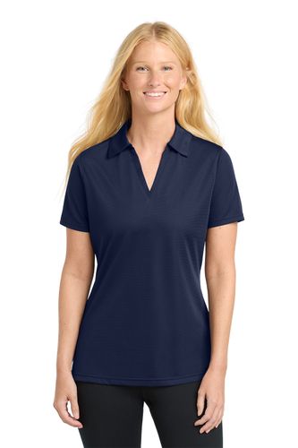 Sport-Tek Ladies PosiCharge Active Textured Polo image thumbnail