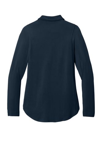 Port Authority Women’s Luxe Knit Button Tunic image thumbnail