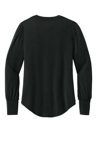 Mercer+Mettle Women’s Stretch Jersey Long Sleeve Blouson Top image thumbnail