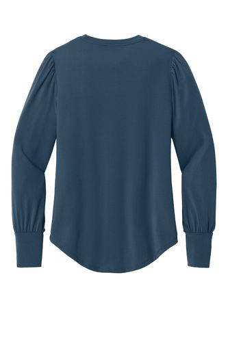 Mercer+Mettle Women’s Stretch Jersey Long Sleeve Blouson Top image thumbnail