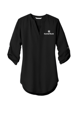 Port Authority Women's 3/4-Sleeve Tunic Blouse image thumbnail
