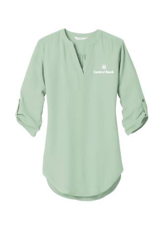 Port Authority Women's 3/4-Sleeve Tunic Blouse image thumbnail