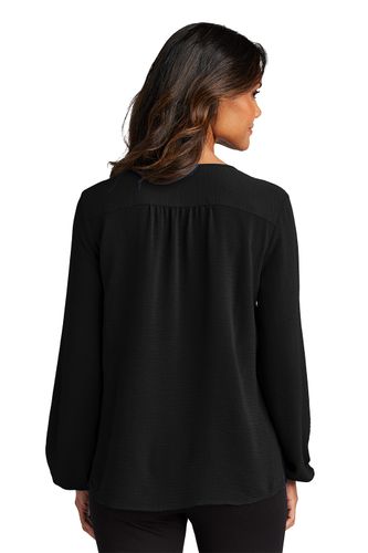 Women's Textured Crepe Blouse image thumbnail