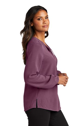 Women's Textured Crepe Blouse image thumbnail