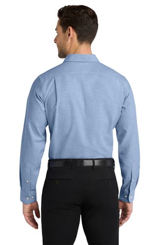  Port Authority Untucked Fit SuperPro Oxford Shirt image thumbnail