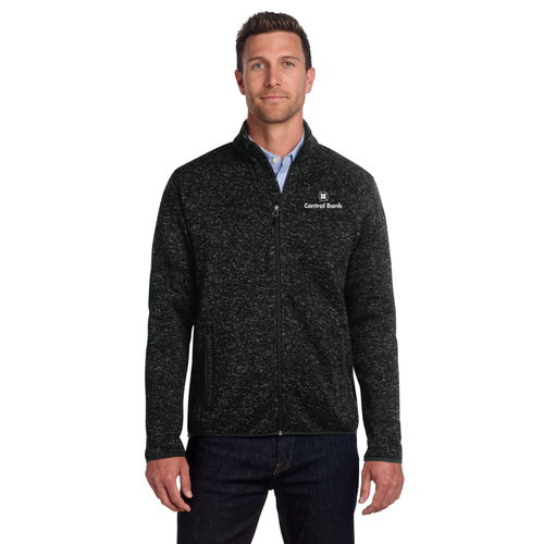 Port Authority® Sweater Fleece Jacket image thumbnail