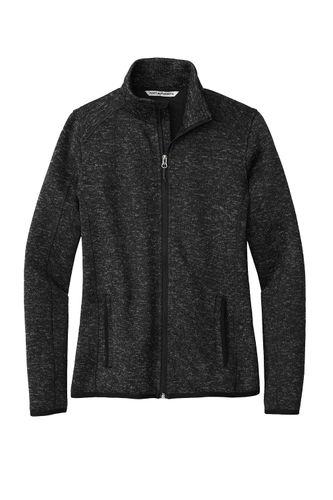 Port Authority® Women's Sweater Fleece Jacket image thumbnail