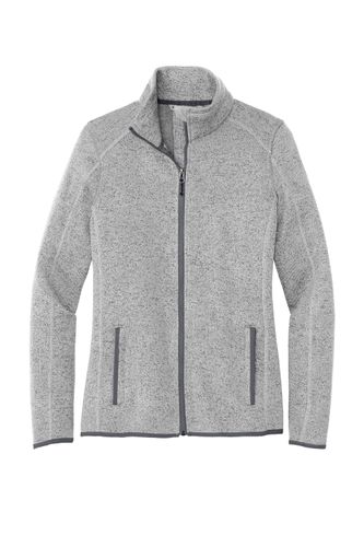 Port Authority® Women's Sweater Fleece Jacket image thumbnail