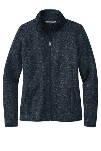 Port Authority® Women's Sweater Fleece Jacket image thumbnail