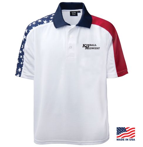 Men's Patriotic Polo Shirt image thumbnail