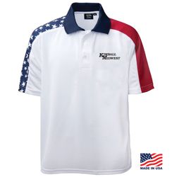 Image of Men's Patriotic Polo Shirt