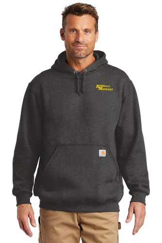 Carhartt® Midweight Hooded Sweatshirt with Tall Options image thumbnail