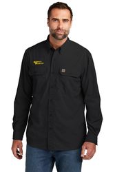 Image of Carhartt Force Solid Long Sleeve Shirt