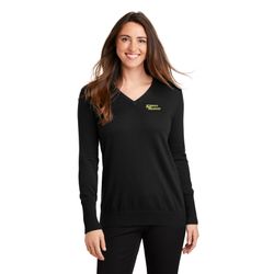 Image of Port Authority Ladies' V-Neck Sweater