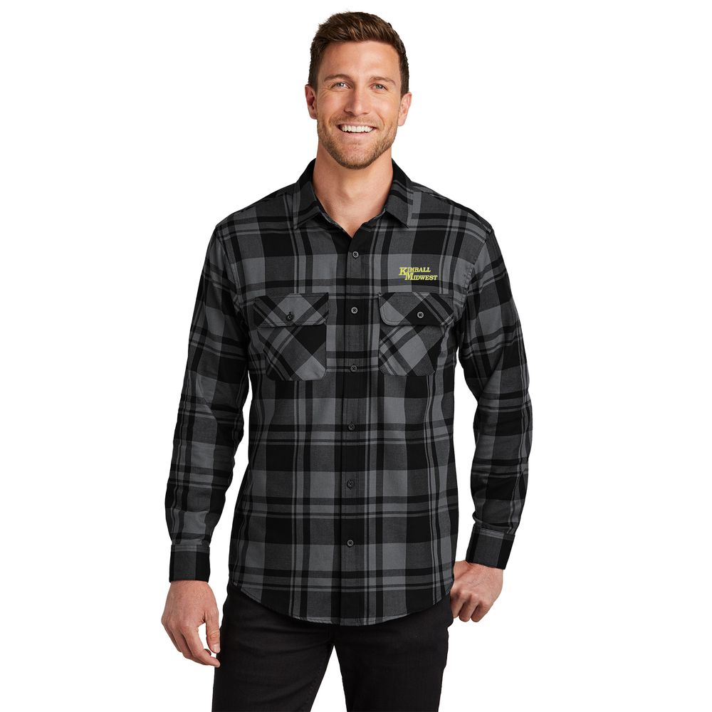 Port Authority Plaid Flannel Shirt primary image