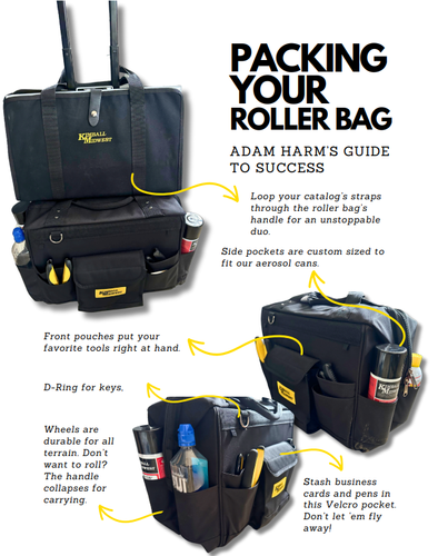 Custom Heavy Duty Rolling Tool Bag image thumbnail