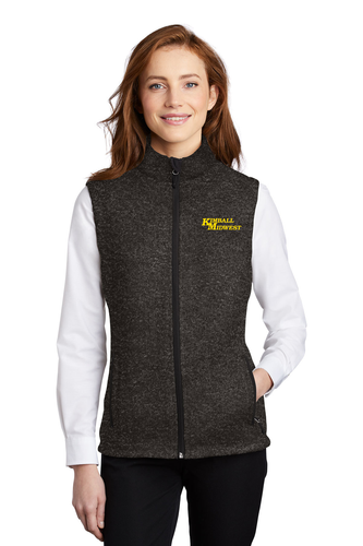 Port Authority Ladies Sweater Fleece Vest image thumbnail