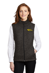 Image of Port Authority Ladies Sweater Fleece Vest