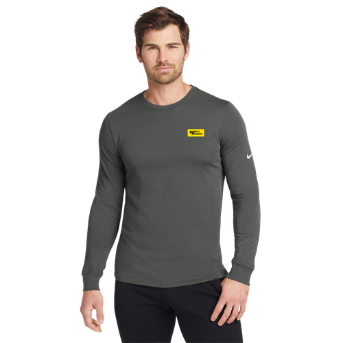 Nike Dri-FIT Cotton/Poly Long Sleeve Tee image thumbnail