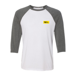 Image of Bella + Canvas Three-Quarter Sleeve Baseball Tee