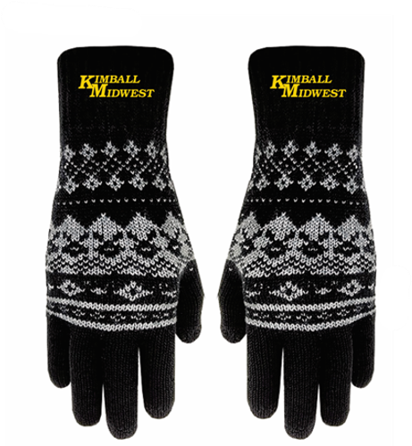 Winter Knit Text Gloves image thumbnail Winter Knit Text Gloves image thumbnail