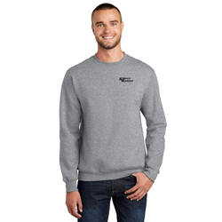 Image of Port & Co Tall Essential Fleece Crewneck