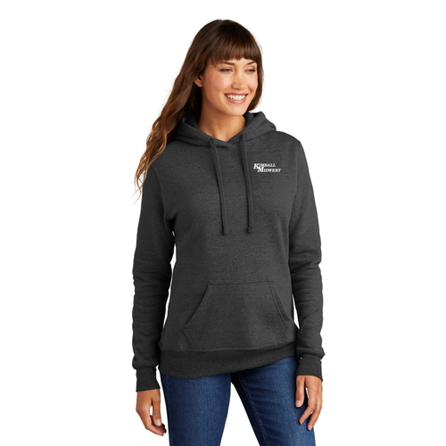 Port & Co Women's Core Fleece Hooded Sweatshirt  image thumbnail
