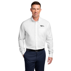 Image of Brooks Brothers® Wrinkle-Free Stretch Pinpoint Shirt