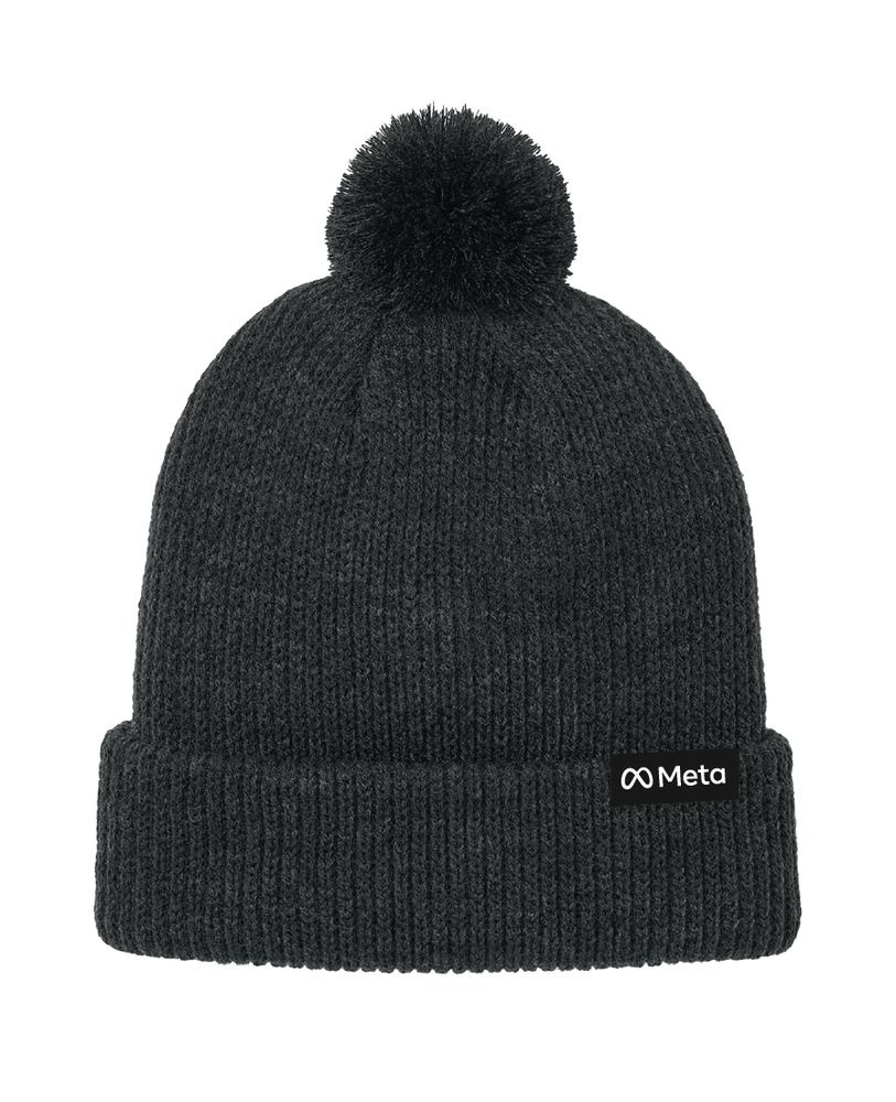 Image of Black North Face Beanie