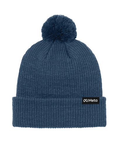 Blue North Face Beanie image thumbnail